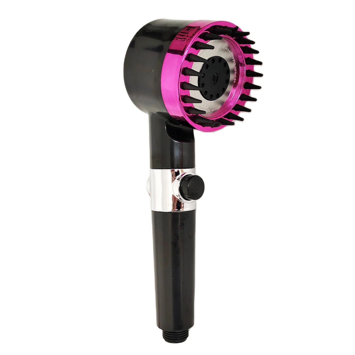 Massage Spa Pressurized Shower Head 3 Modes High Pressure Filter Rainfall Shower One-Key Stop Spray Nozzle Bathroom Accessories