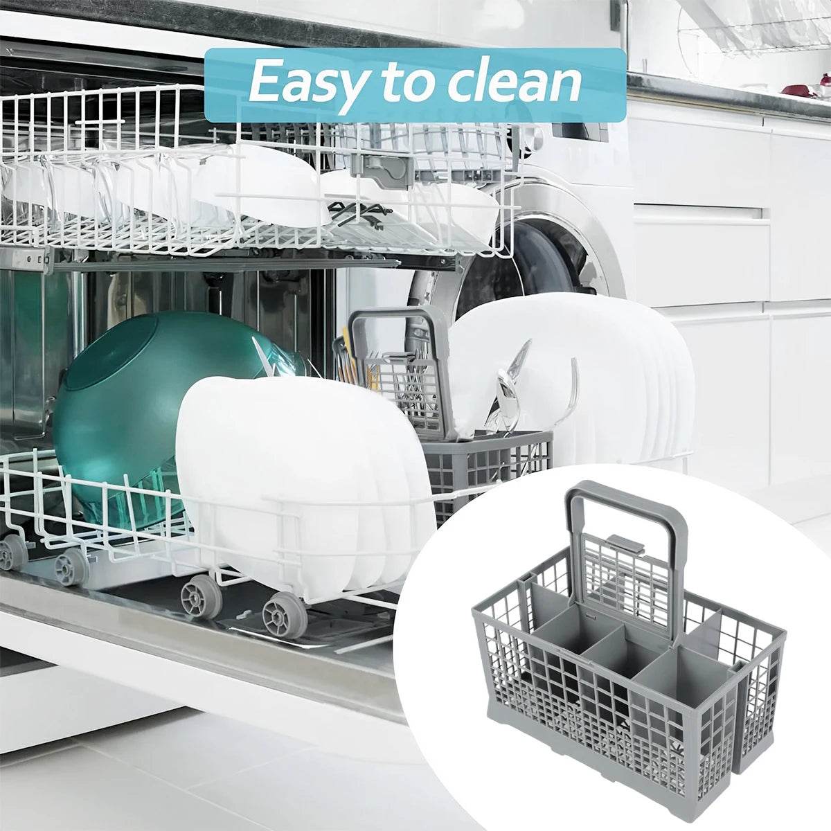 Universal Foldable Dishwasher Cutlery Basket - P12 Hub Europe