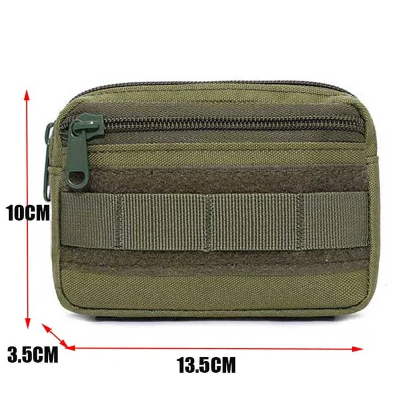 Men's Military Waist Pouch Fanny Pack Utility Bag for Camping Hunting - Mobile Accessory