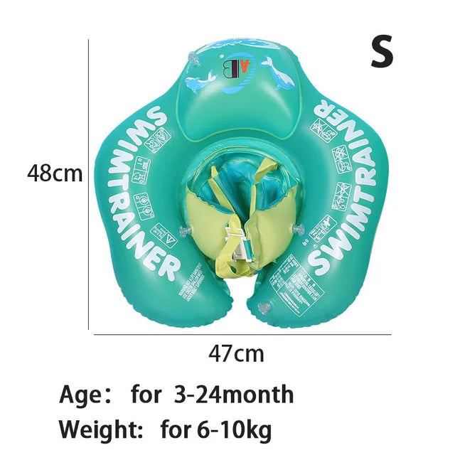 Baby Swimming Ring Inflatable Armpit Floating Kid Swimming Pool Accessories Circle Bathing Inflatable Toddler Rings Water Toys