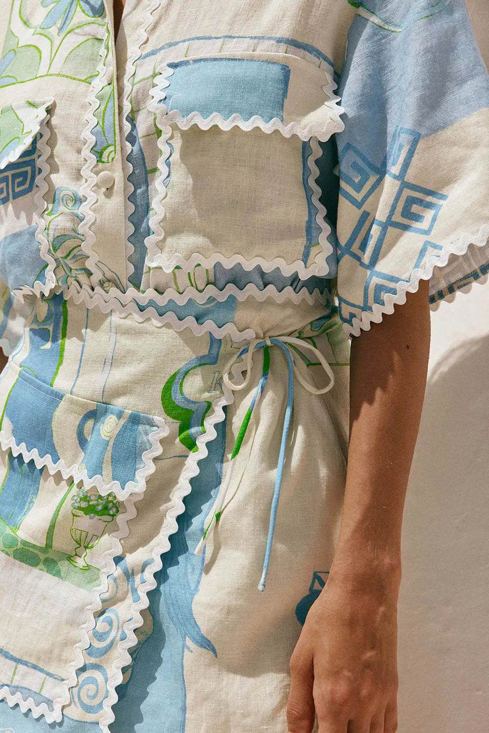 Fashion Printed Ruffle Skirt Set - P12 Hub Europe