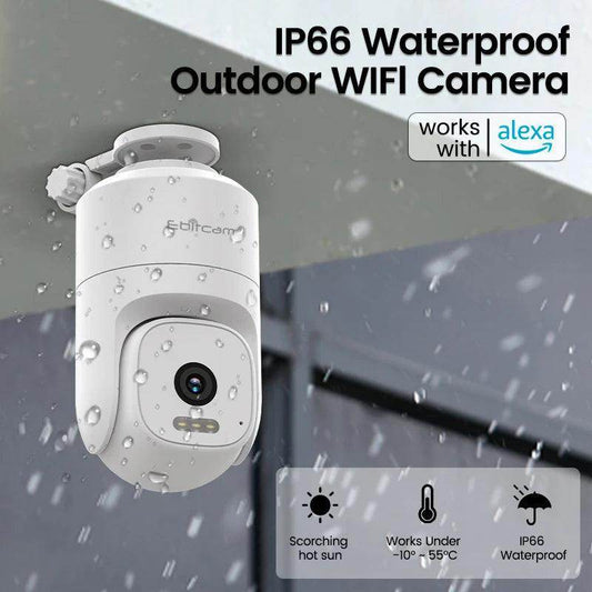 Camera 2K WiFi PTZ Ebitcam, 360°, 8x Zoom - P12 Hub Europe