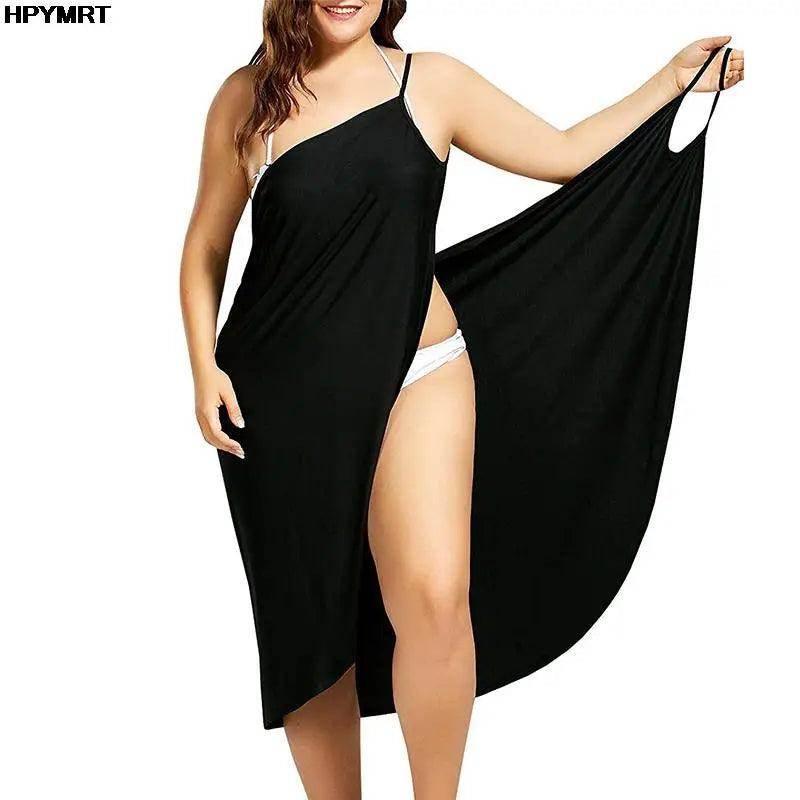 Strapless Beach Cover-Up Dress Backless Crossover - P12 Hub Europe