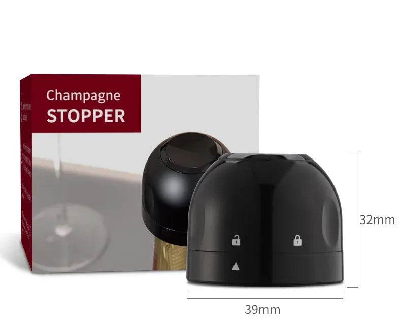 Wine Stopper 1/2 Piece Reusable Bar Accessories Silicone Sealing Champagne Cork Keep Wine Freshness Bottle Cap Barware Home - P12 Hub Europe
