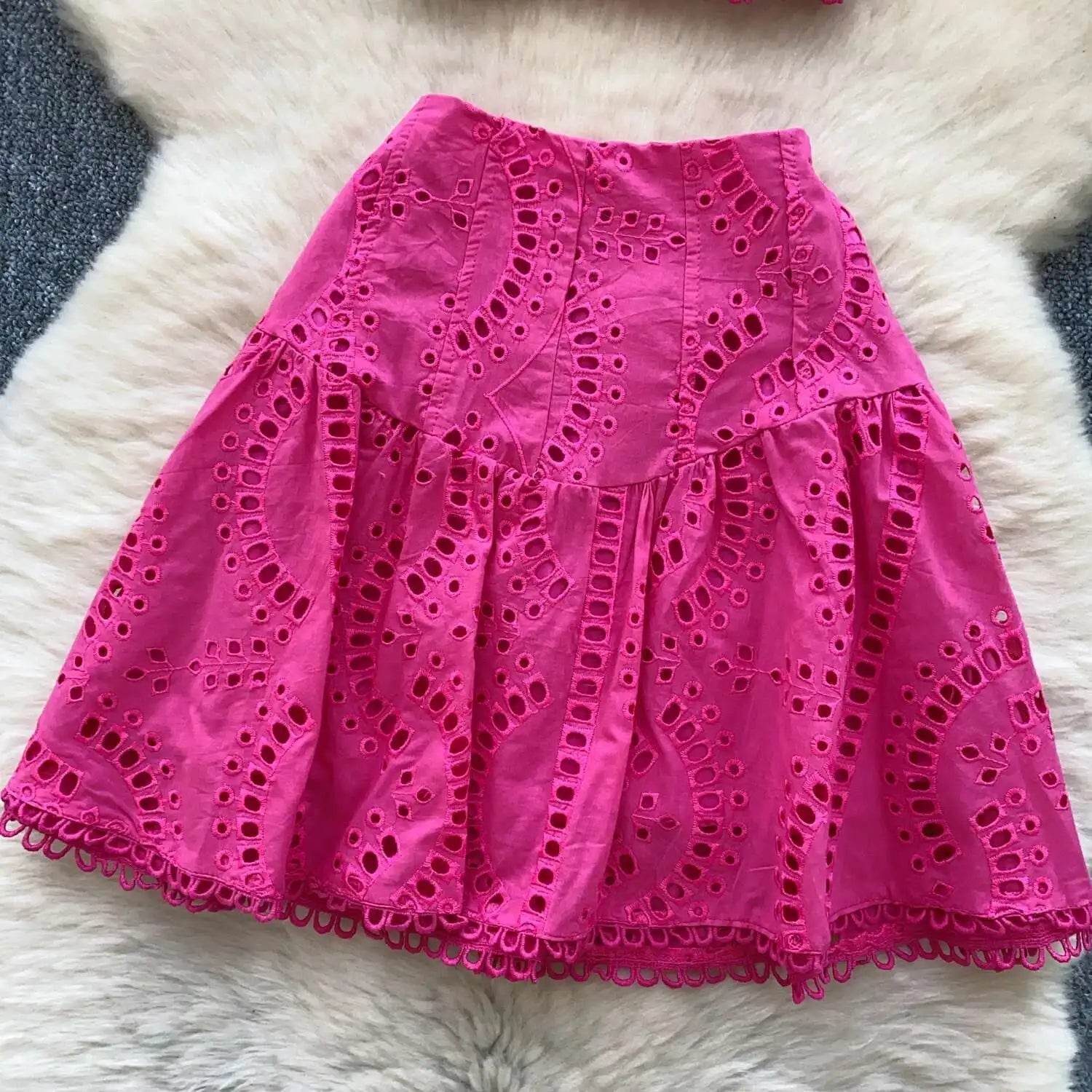 White Summer Beach Skirt Set - P12 Hub Europe