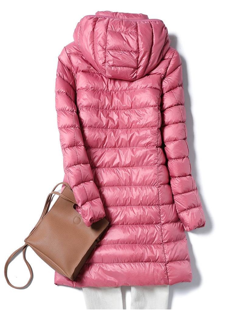 Korean Slim Hooded Down Parka - P12 Hub Europe