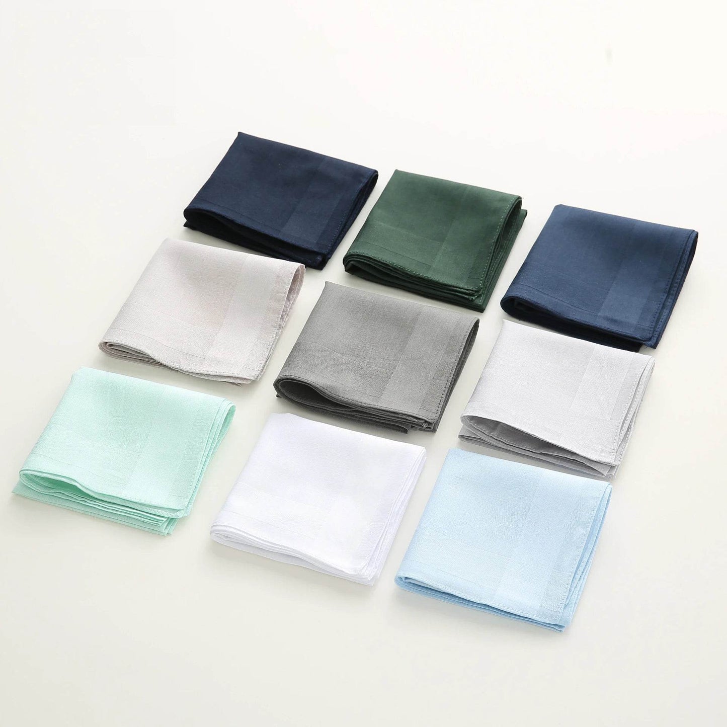 Cotton high-end solid color Handkerchief Park Mountain Road Cycling Camping Wiping Sweat Cleaning Portable Men's Pocket Towel - P12 Hub Europe