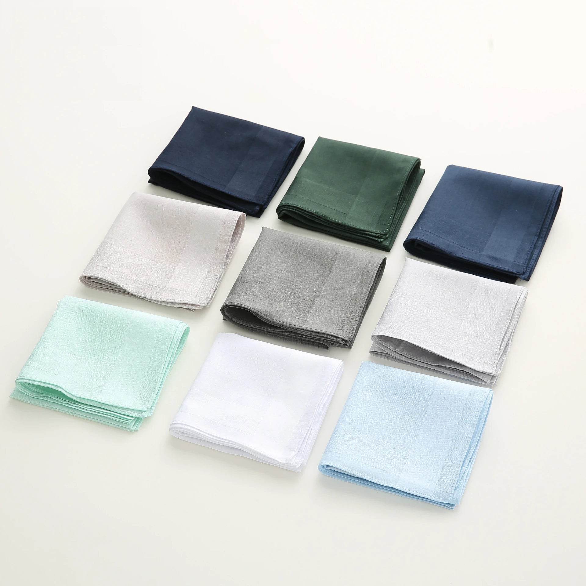 Cotton high-end solid color Handkerchief Park Mountain Road Cycling Camping Wiping Sweat Cleaning Portable Men's Pocket Towel - P12 Hub Europe