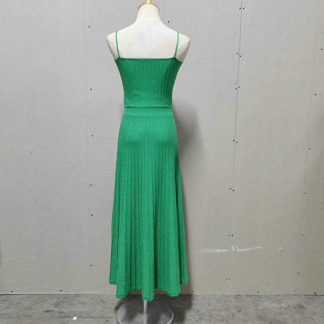 Tossy Backless Ribbed Maxi Dress - Summer Style - P12 Hub Europe