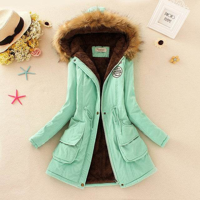 Slim Hooded Padded Parka - P12 Hub Europe