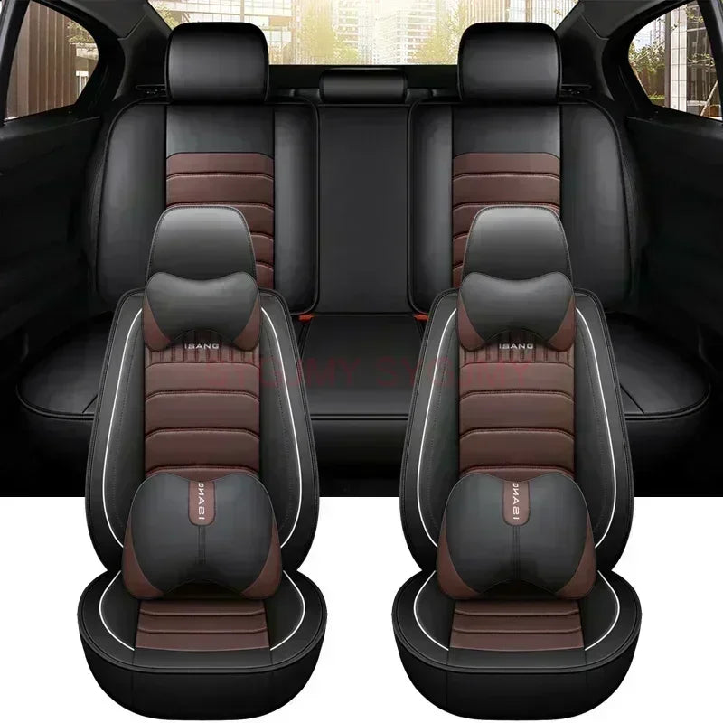 3D Full Coverage Car Seat Cover for SEAT All Car Models Leon Arona Ateca Tarraco Ibiza Alhambra Car Accessories