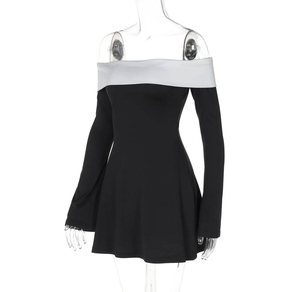 Dulzura Off Shoulder Mini Dress - Prom Party Clubwear - P12 Hub Europe
