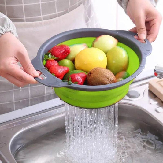 Collapsible Silicone Strainer Basket - P12 Hub Europe