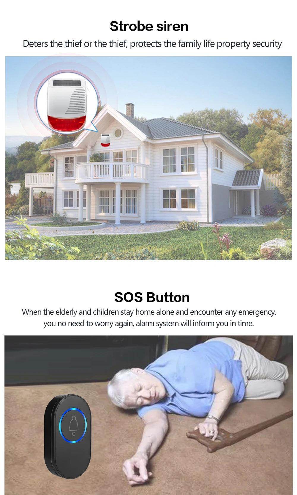 Alarm Smart W9B WiFi GPRS Home - P12 Hub Europe