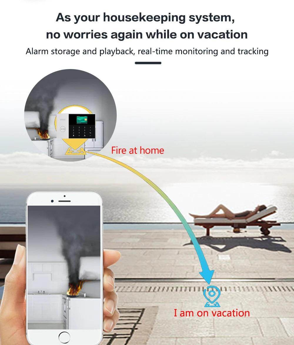 Alarm Smart HIVA 4G WiFi Home - P12 Hub Europe