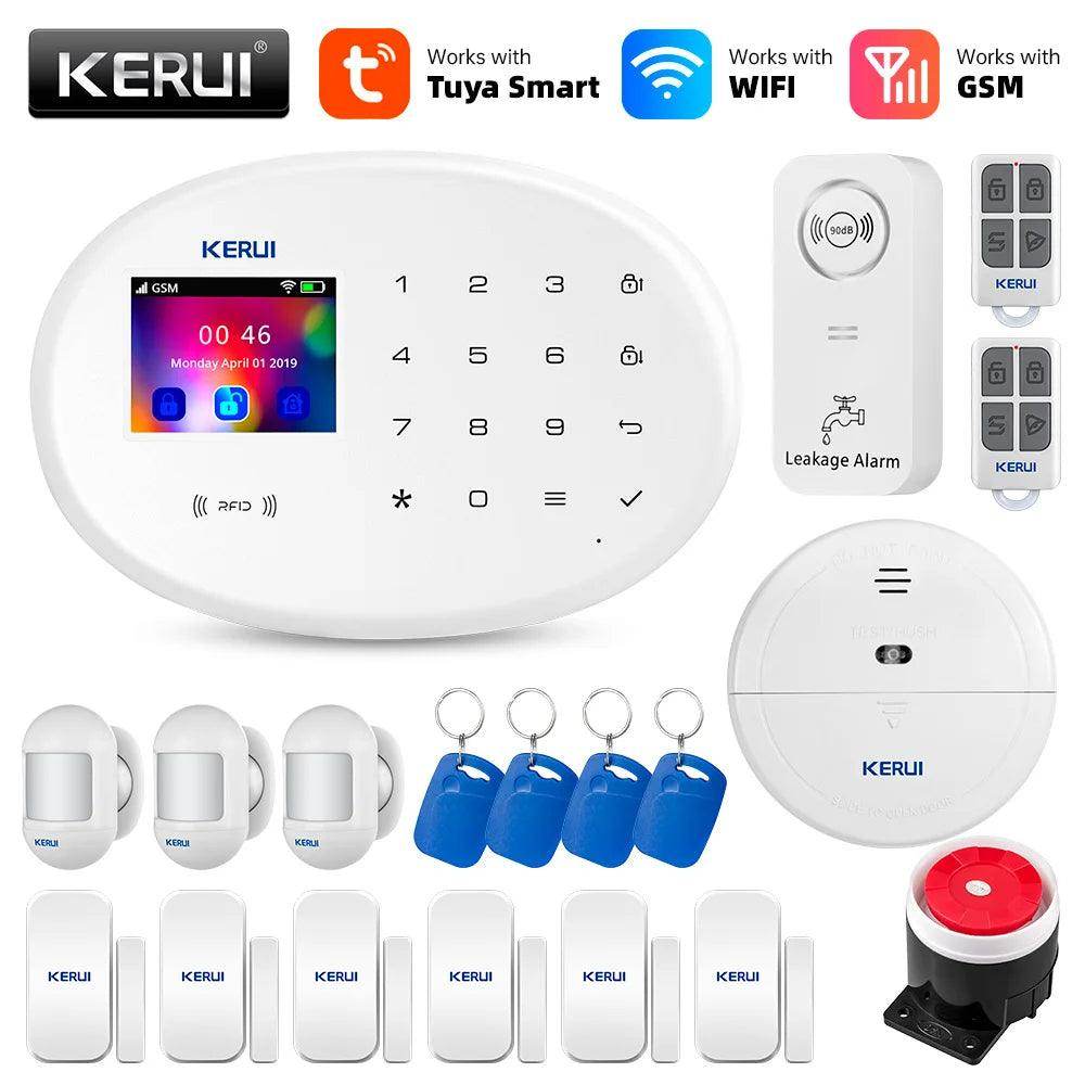 GSM WiFi Alarm | Tuya, Alexa | Home Security, RFID - P12 Hub Europe