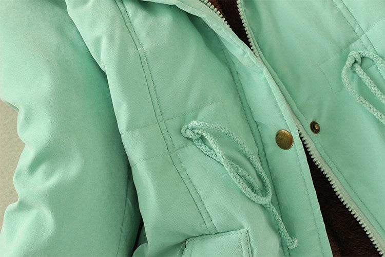 Slim Hooded Padded Parka - P12 Hub Europe