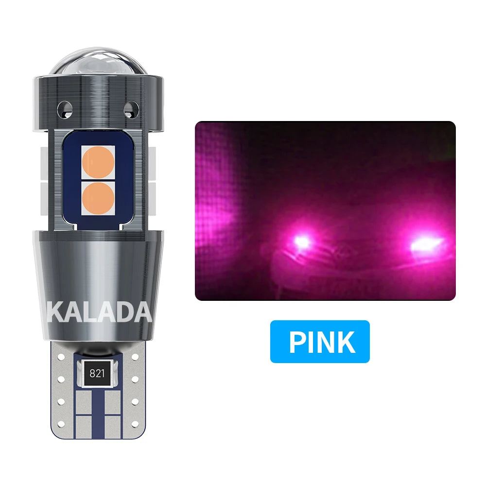 2x High Quality W5W T10 LED CANBUS No Error 5W5 12V 3030 SMD Super Bright Car Interior Side Light Marker Parking Bulb Auto Bulbs