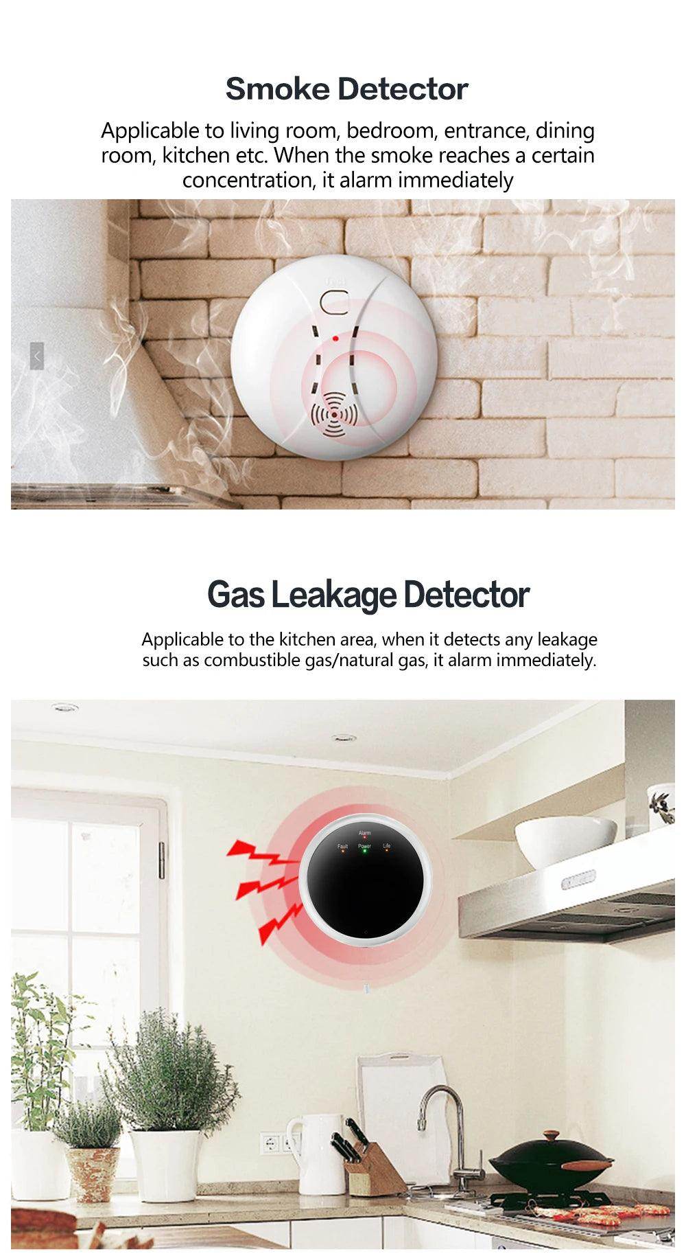 Alarm Smart W9B WiFi GPRS Home - P12 Hub Europe