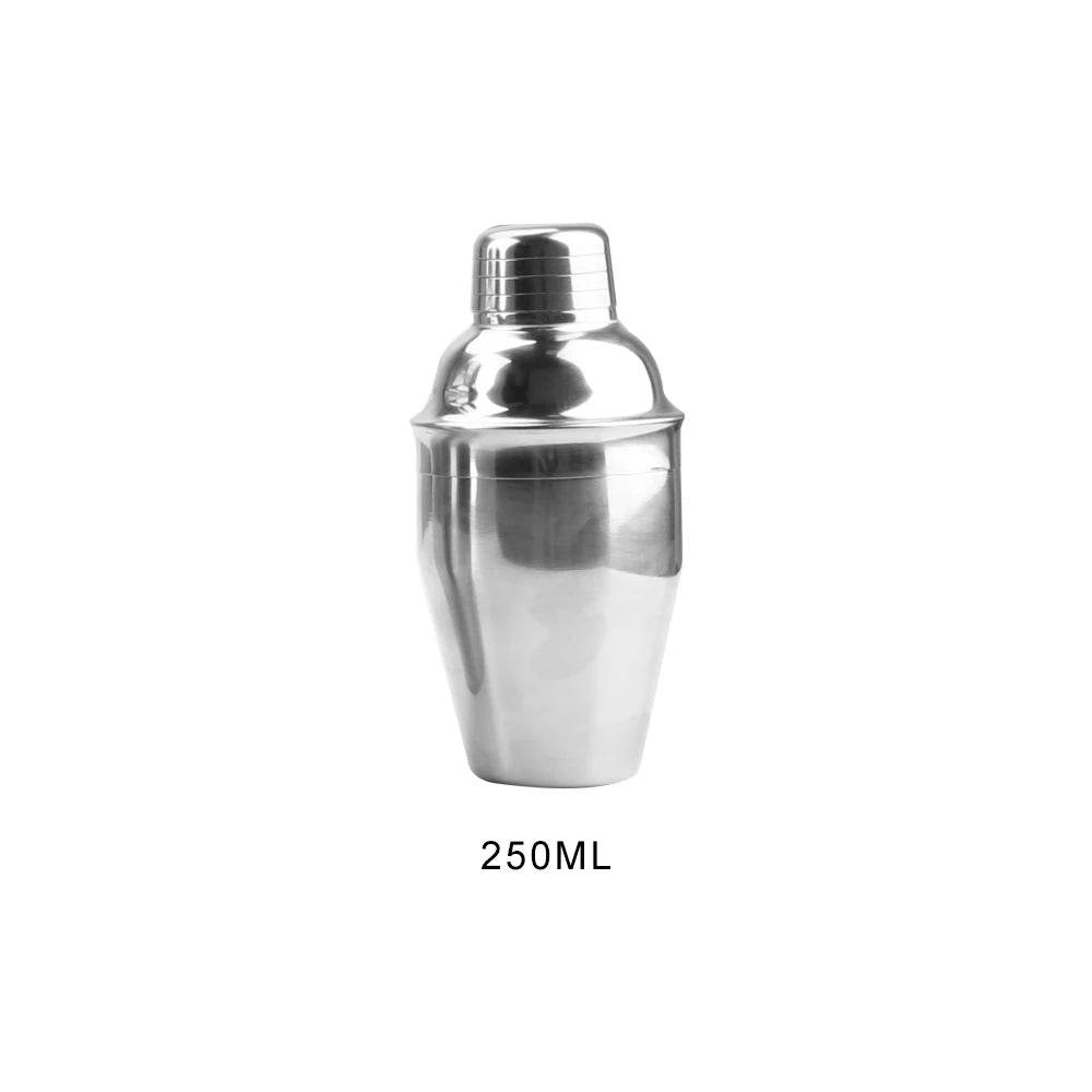1Pcs 250/350/550/750ml Stainless Steel Cocktail Shaker Cocktail Mixer Wine Martini Drinking Boston Style Shaker Party Bar Tools - P12 Hub Europe