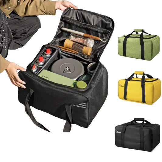 Camping Storage Bag,26L Folding Gas Tank Storage Bag,Picnic Cookwre Container, 900D Oxford Cloth,Camping cooler bag,캠핑가방