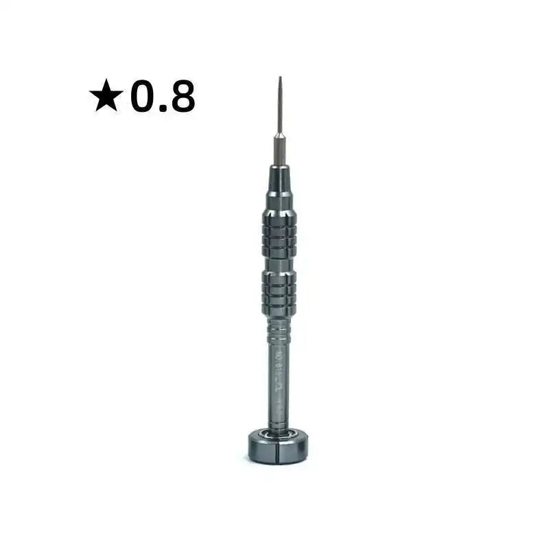 2D Aluminum Drill Screwdriver Set For IP/Android Universal Precision High Toughness S2 Alloy Head Phone Disassembly Bolt Driver