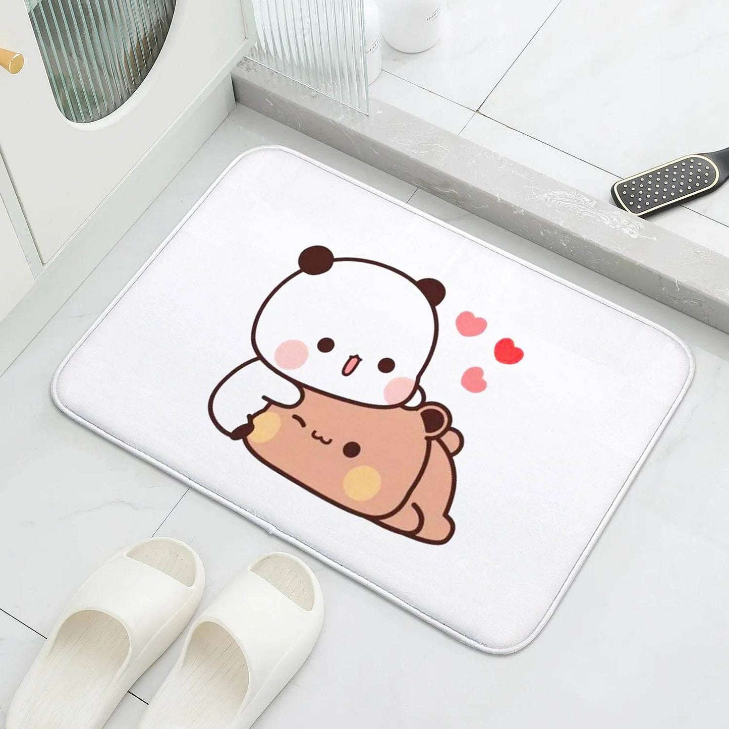 1Pc Bubu and Dudu Cute Cartoon Welcome Mat Entrance Doormat Balcony Bathroom Floor Mats Non-slip Rug Bedroom Carpet Home Decor - P12 Hub Europe