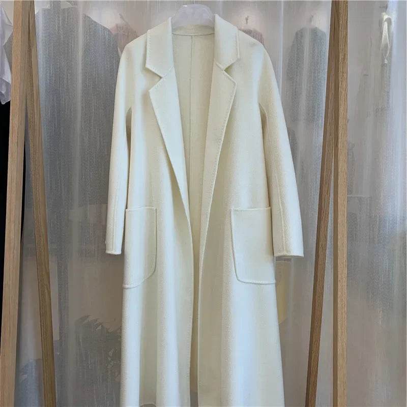 Luxury Cashmere Wool Coat - P12 Hub Europe