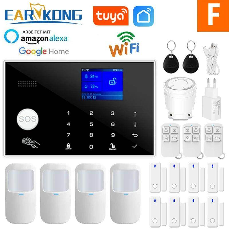 Alarm Smart Earykong WiFi GSM - P12 Hub Europe
