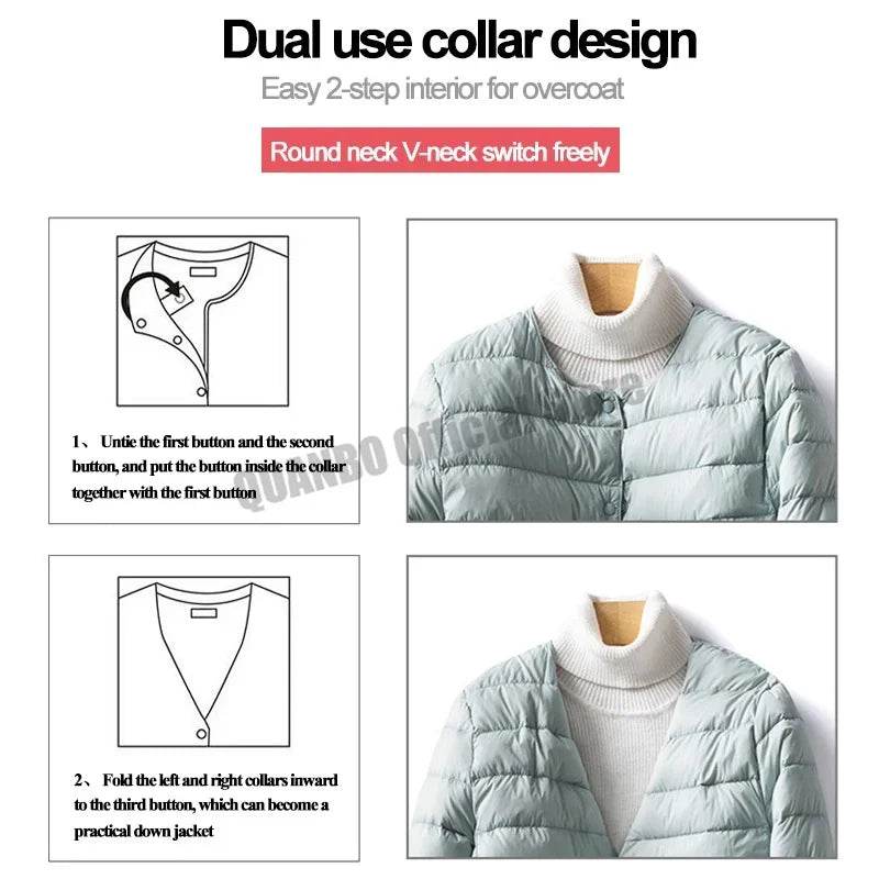 Ultralight Variable Neck Down Jacket - P12 Hub Europe