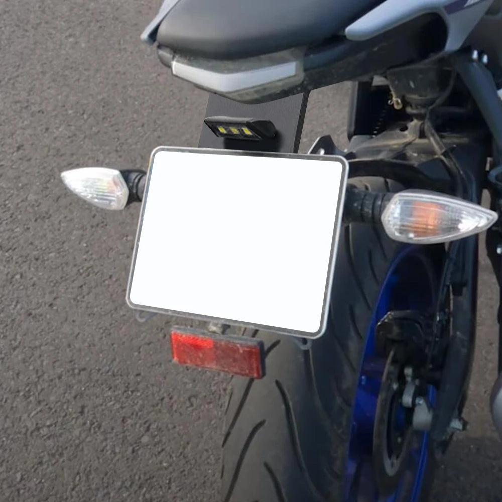 For YAMAHA MT125 MT-125 2020 2021 2022 2023 2024 2025 License Plate Holder Frame Motorcycle Tail Tidy Fender Eliminator Bracket