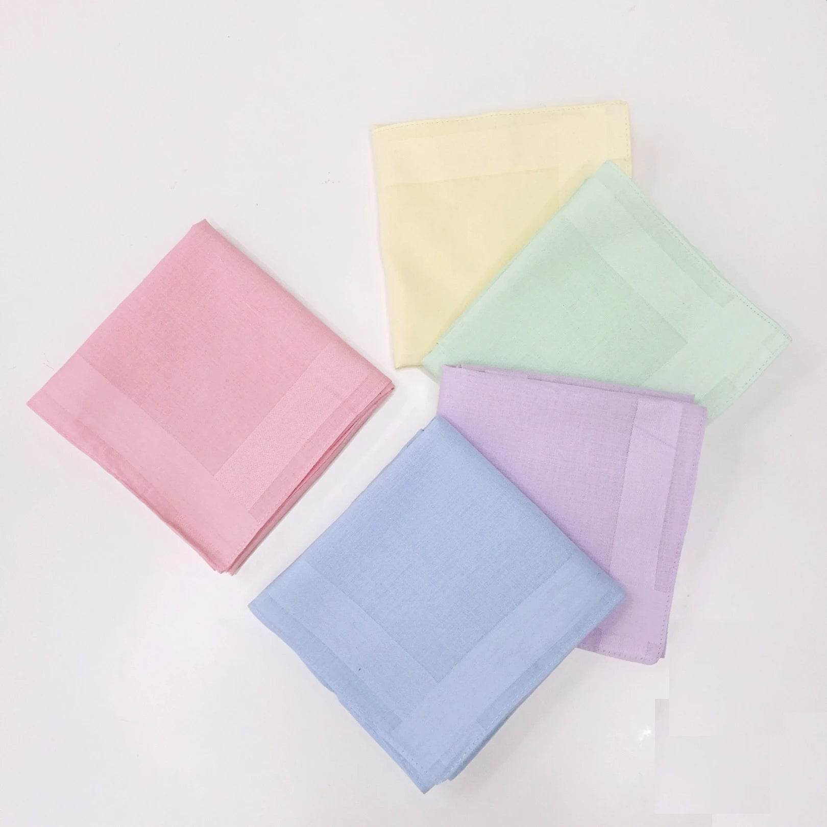 Cotton high-end solid color Handkerchief Park Mountain Road Cycling Camping Wiping Sweat Cleaning Portable Men's Pocket Towel - P12 Hub Europe