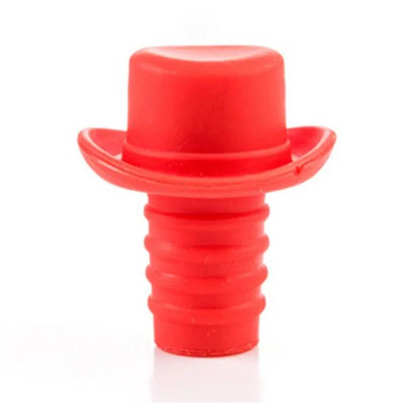 Creative Magic Hat Wine Stoppers Silicone Wine Stopper Reusable Decorative Wine Seal Stopper Cap for Wine Beverage - P12 Hub Europe