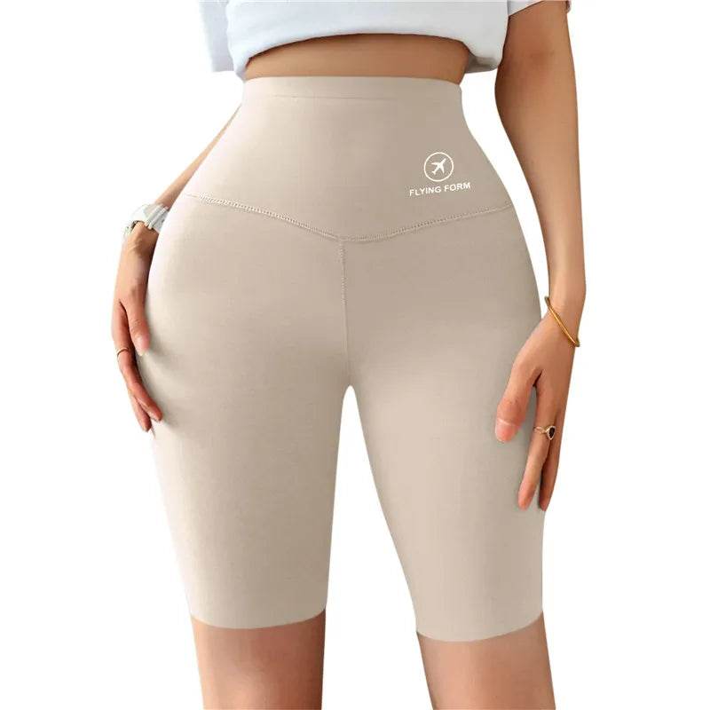 Women's High Waist Gym Shorts - P12 Hub Europe