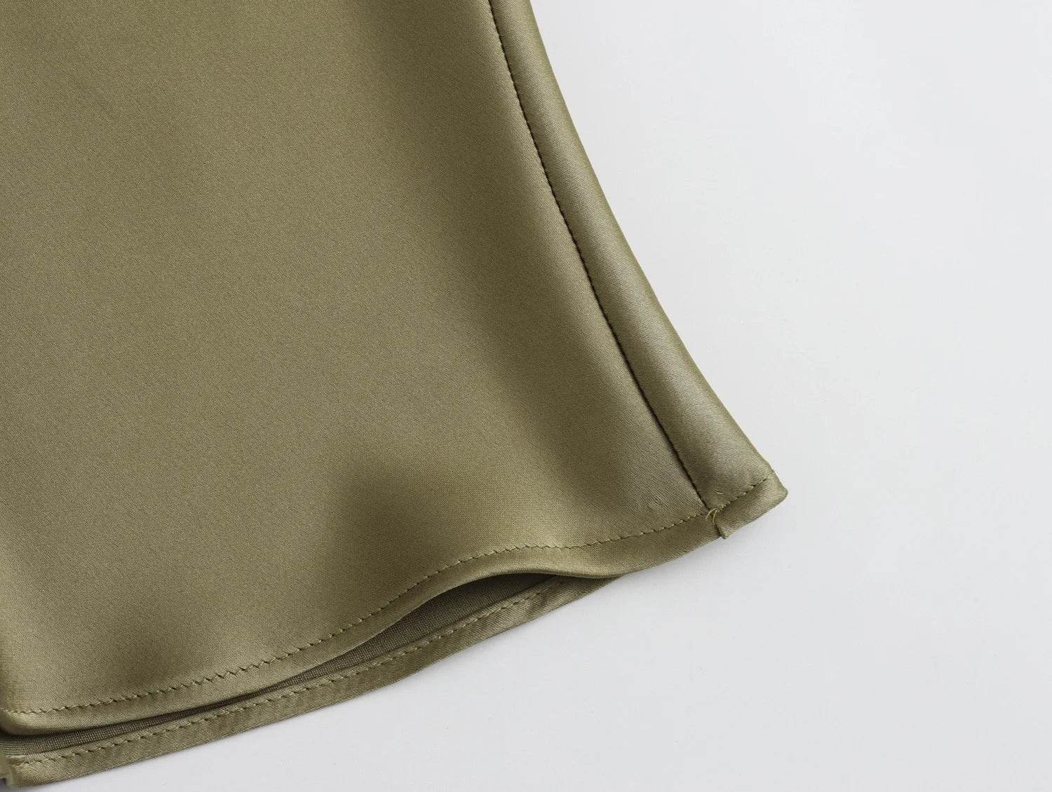 Women's Flowing Satin Midi - P12 Hub Europe