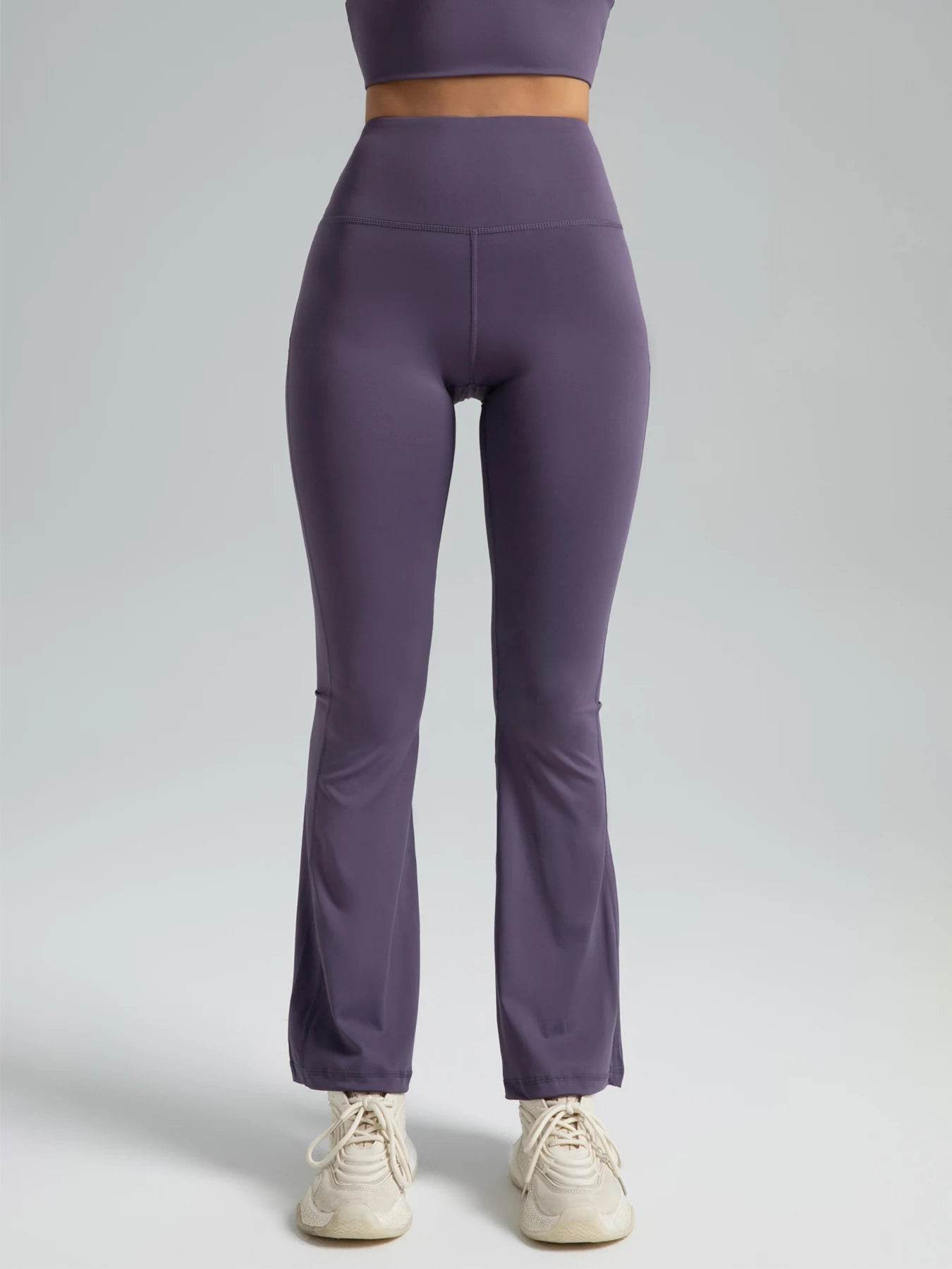 Women's High-Waist Bootcut Leggings - P12 Hub Europe