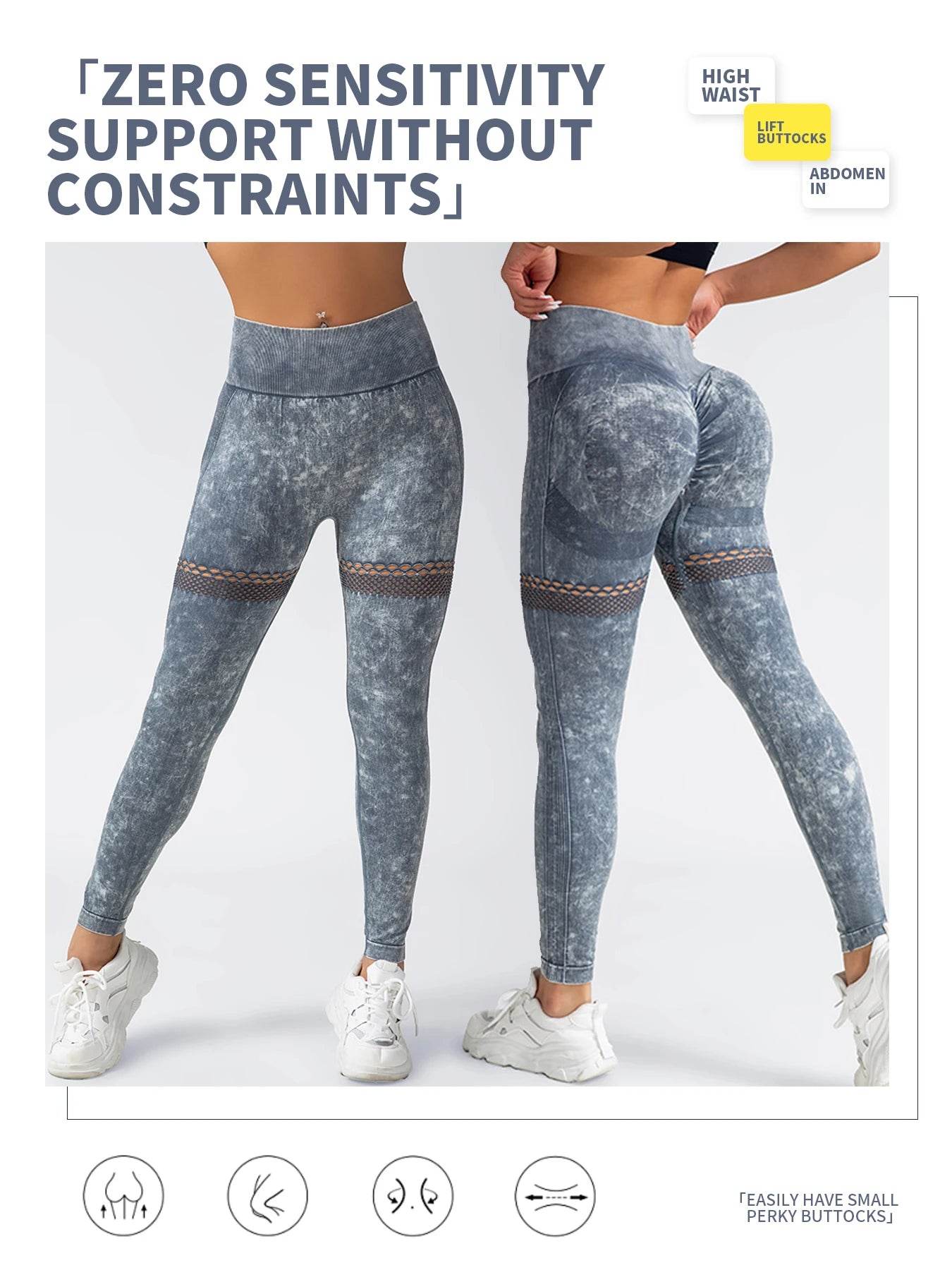 Women's Mesh Butt Lifting Leggings - P12 Hub Europe