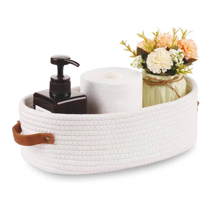 Nordic Cotton Rope Storage Basket - P12 Hub Europe
