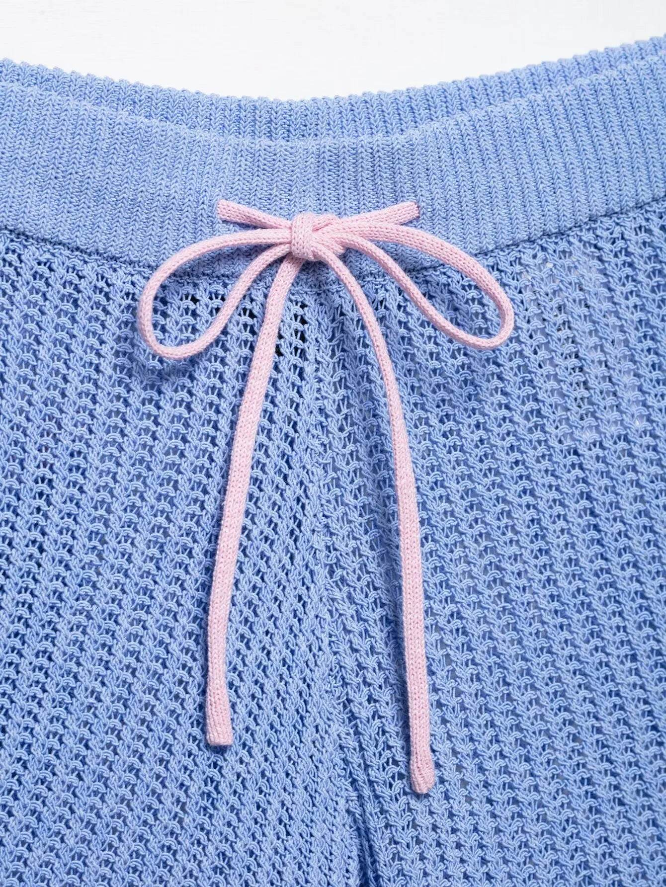 Summer Knitted Shorts Set - P12 Hub Europe