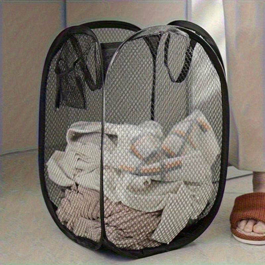 Collapsible Mesh Pop-Up Laundry Hamper - P12 Hub Europe
