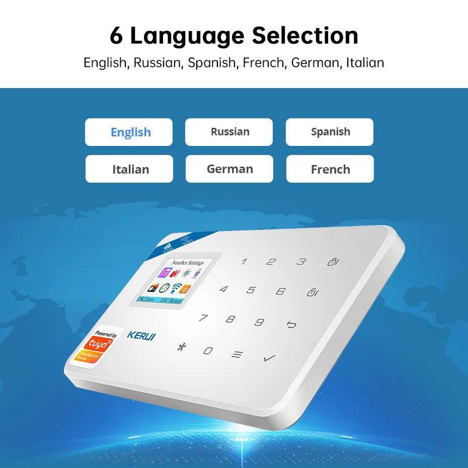Alarm Smart KERUI W181 WiFi GSM Tuya - P12 Hub Europe