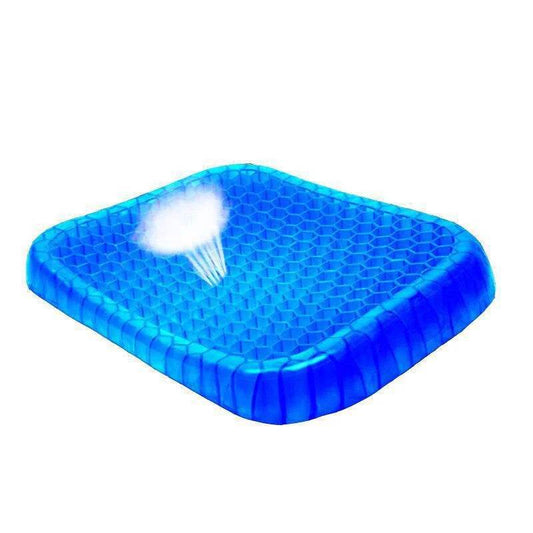 TPE Silicone Gel Seat Cushion Cooling Mat Honeycomb Thick Sitting Cushions Pads for Pressure Relief Back Pain Summer Ice Pad - P12 Hub Europe