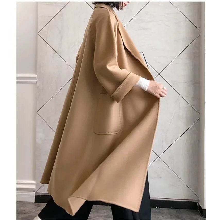 Luxury Cashmere Wool Coat - P12 Hub Europe