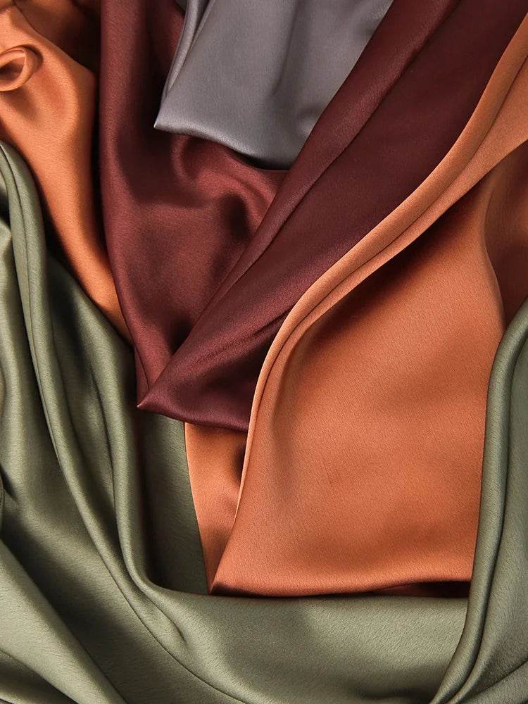 Women's Satin Maxi Skirt - P12 Hub Europe