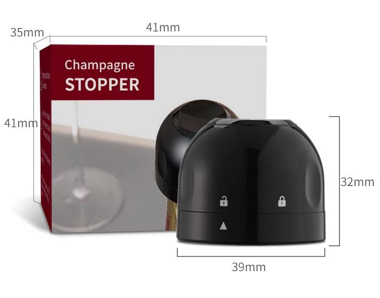 1/2Pcs Vacuum Red Wine Bottle Cap Stopper Silicone Sealed Champagne Bottle Stopper Reusable Retain Freshness Wine Plug Bar Tools - P12 Hub Europe