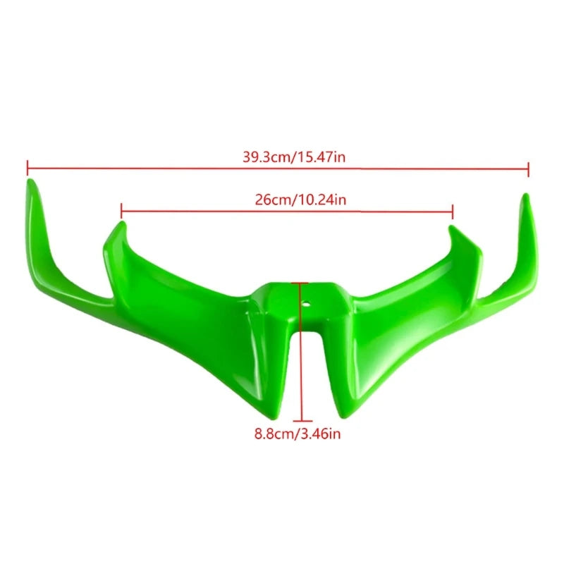 Motorcycle Front Fairing Winglets Aerodynamic Wing Cover Trim Spoiler Winglets Body Work Fairing for Most Motorbike