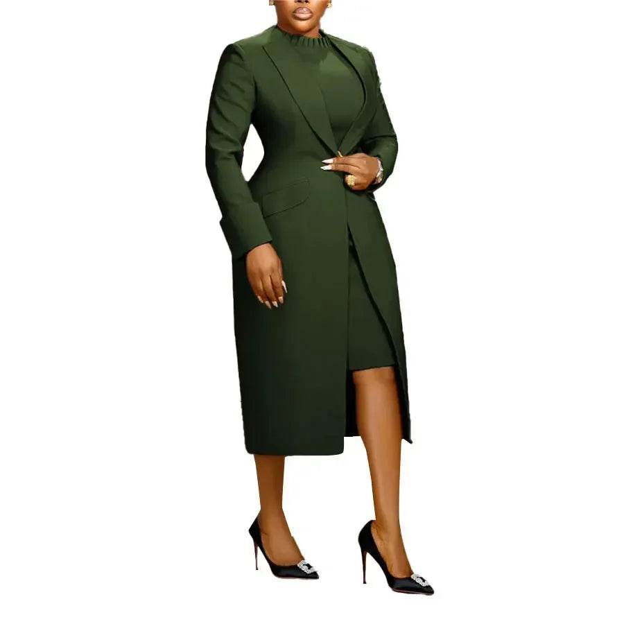 Elegant Office Blazer Dress - P12 Hub Europe