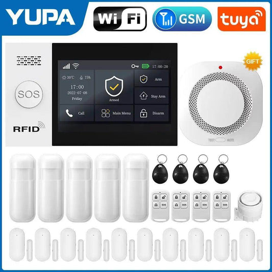 Alarm Smart Tuya WiFi GSM 4G - P12 Hub Europe