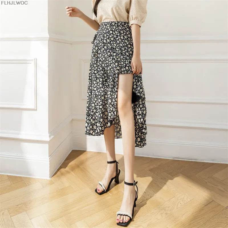 Women's Floral Lace-Up Dress - P12 Hub Europe
