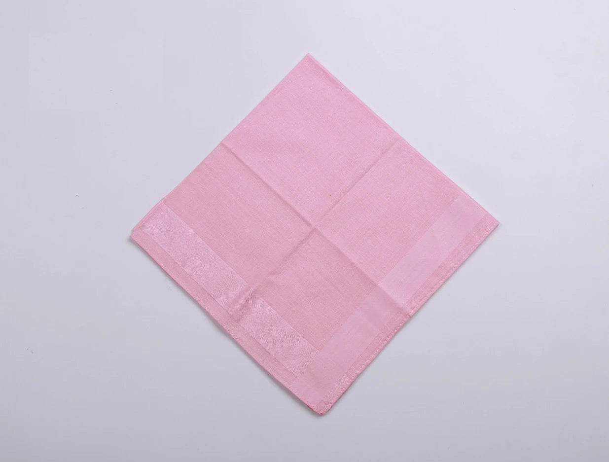 Cotton high-end solid color Handkerchief Park Mountain Road Cycling Camping Wiping Sweat Cleaning Portable Men's Pocket Towel - P12 Hub Europe